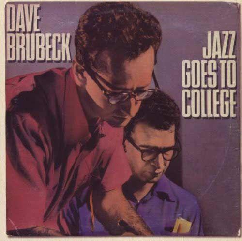 Album cover art for Jazz Goes to College