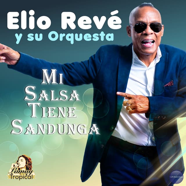 Album cover art for Mi salsa tiene sandunga