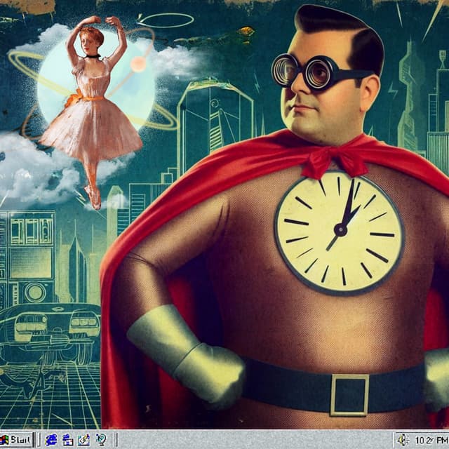 Album cover art for The Fabulous Adventures of Mr. Fashionably Late
