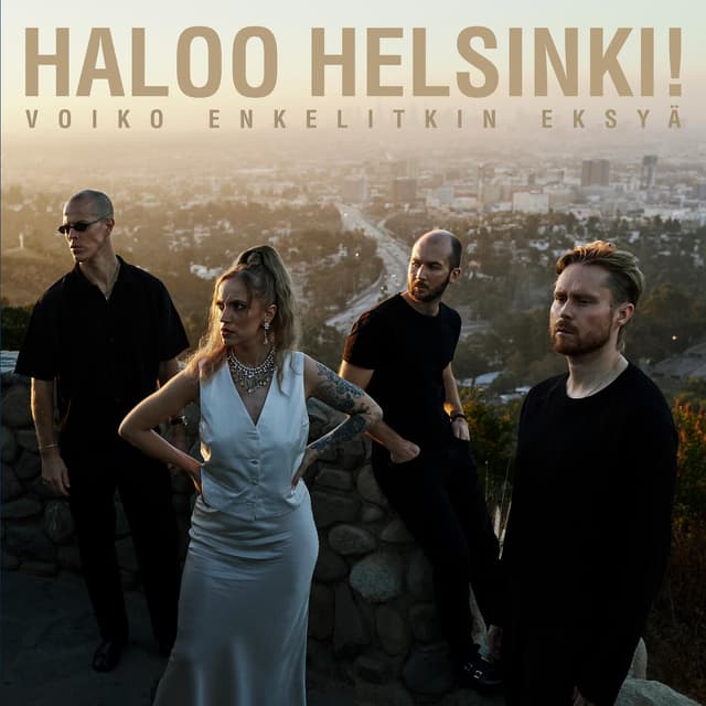 Album cover art for Voiko enkelitkin eksyä