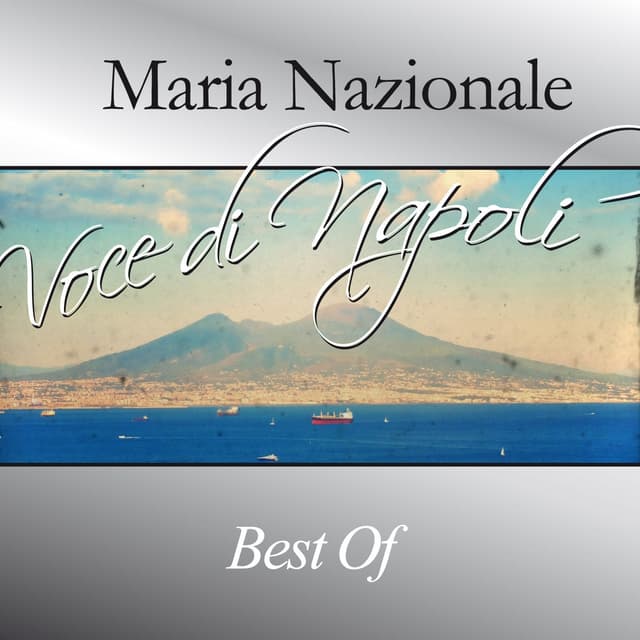 Album cover art for Maria Nazionale, Voce Di Napoli