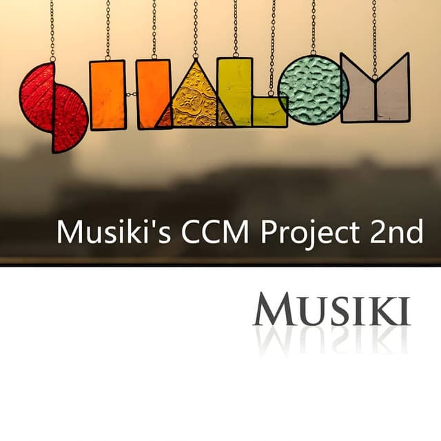 Album cover art for musiki's CCM project 2nd