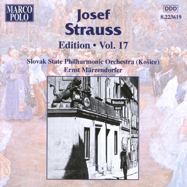 Album cover art for Josef Strauss Edition, Volume 17