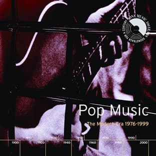 Album cover art for Pop Music: The Modern Era 1976-1999