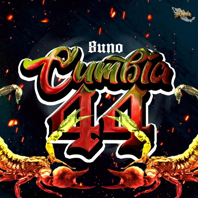 Album cover art for Cumbia 44