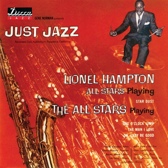 Album cover art for Gene Norman Presents "Just Jazz"