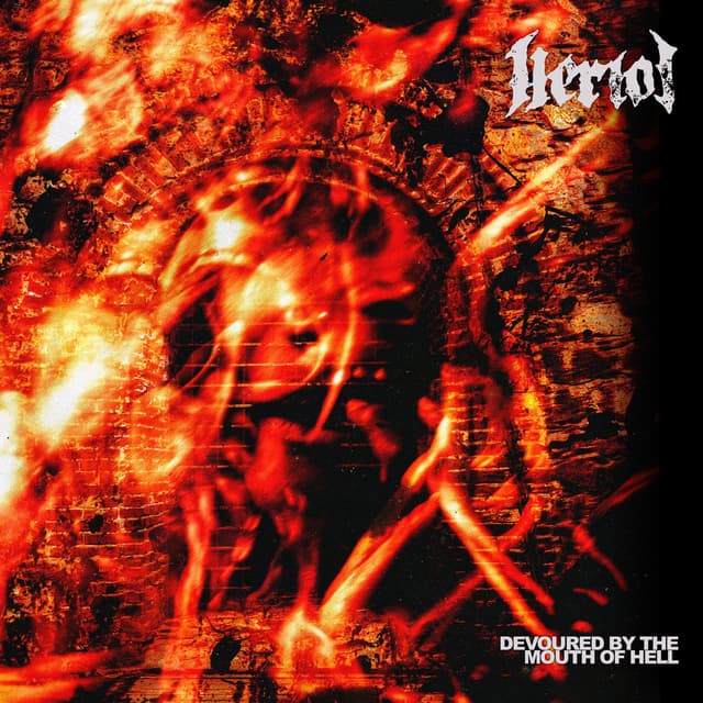 Album cover art for Devoured by the Mouth of Hell