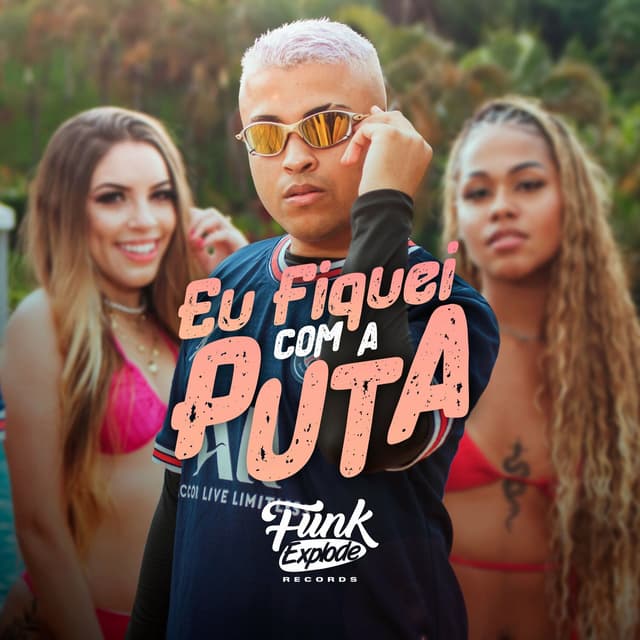 Album cover art for Eu Fiquei Com a Puta
