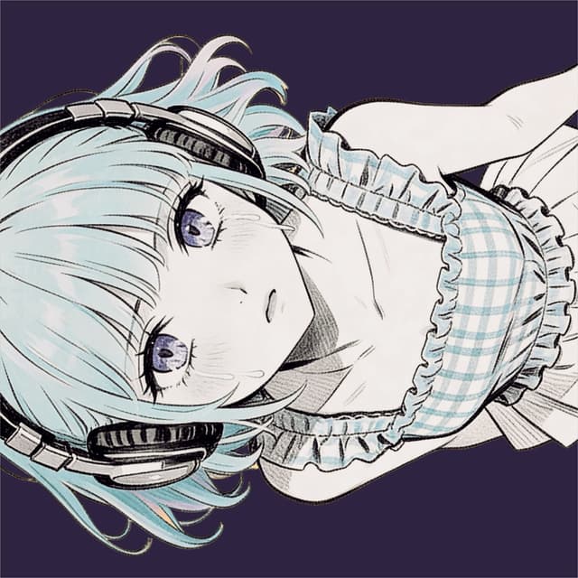 Album cover art for crying sober