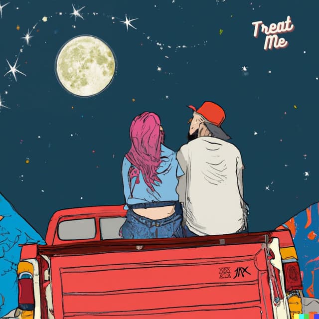 Album cover art for Treat Me