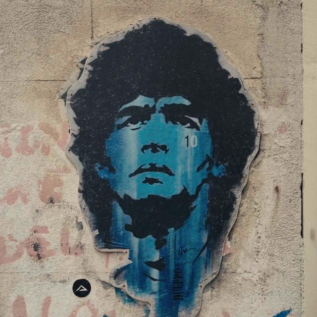 Album cover art for MARADONA