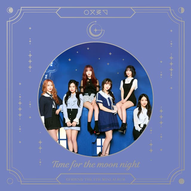 Album cover art for Time for the moon night