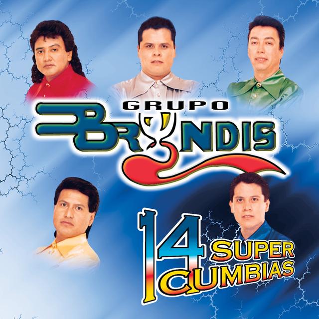 Album cover art for 14 Super Cumbias