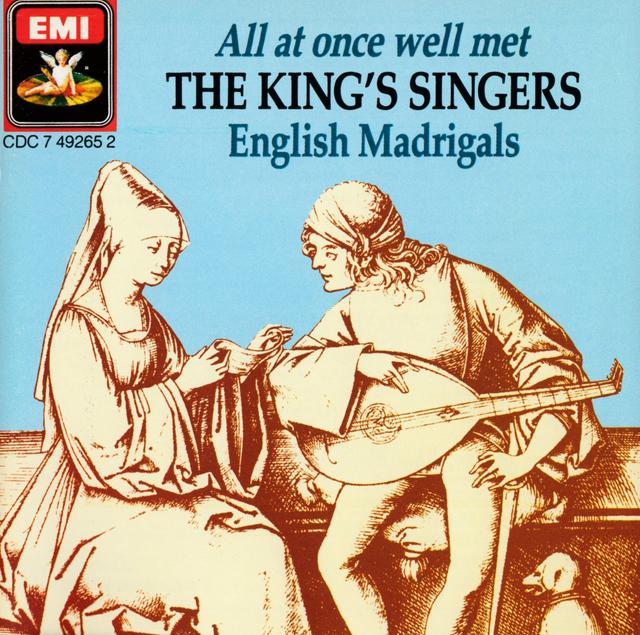 Album cover art for All At Once Well Met - English Madrigals