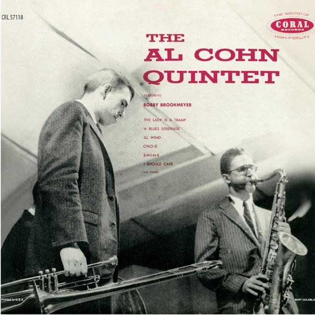 Album cover art for The Al Cohn Quintet Featuring Bobby Brookmeyer