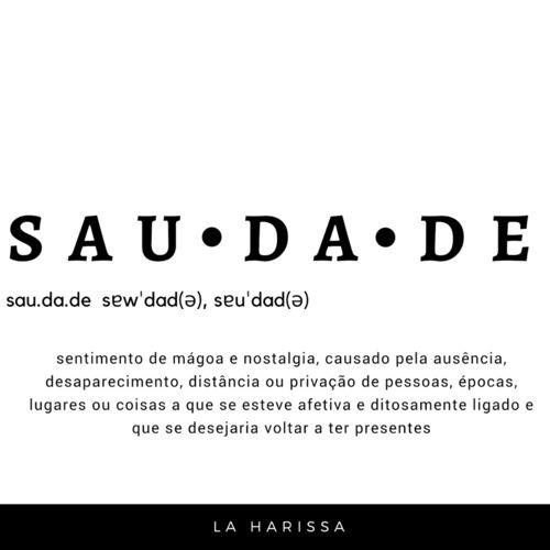 Album cover art for Saudade