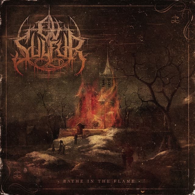 Album cover art for Bathe in the Flame