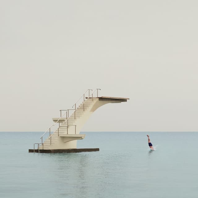 Album cover art for Dive
