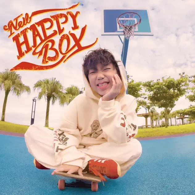 Album cover art for HAPPY BOX