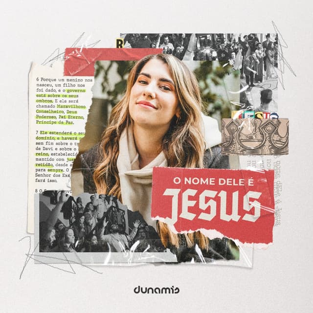 Album cover art for O Nome Dele é Jesus