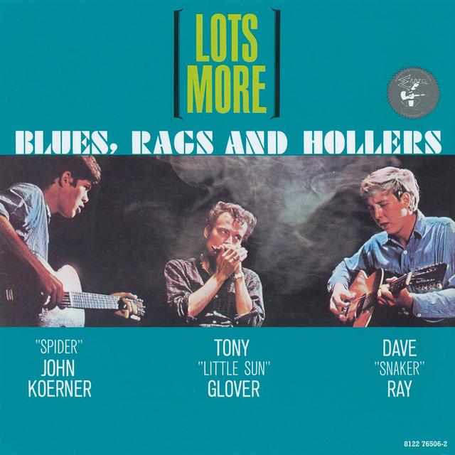 Album cover art for Lots More Blues, Rags and Hollers