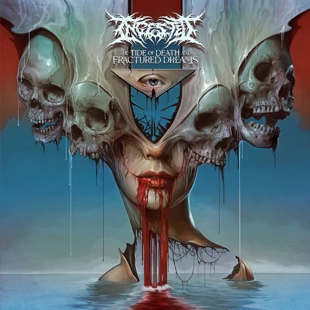 Album cover art for The Tide of Death and Fractured Dreams