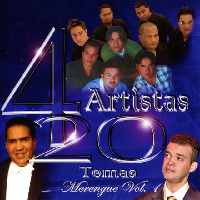 Album cover art for 20/4 Merengue Vol. 1