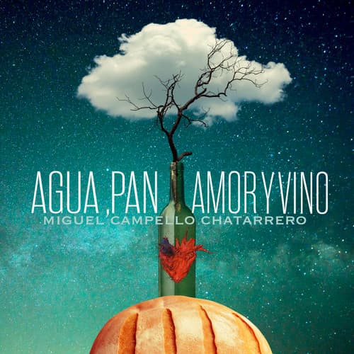 Album cover art for Agua, Pan, Amor y Vino