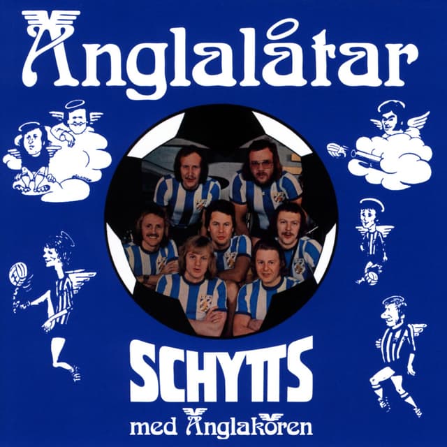 Album cover art for Schytts med Änglakören - Änglalåtar