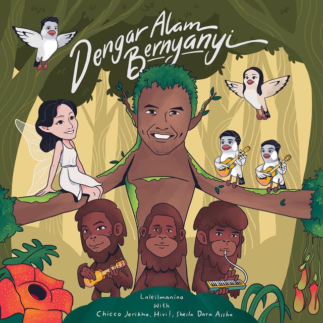 Album cover art for Dengar Alam Bernyanyi