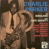 Album cover art for At Birdland and Cafe Society