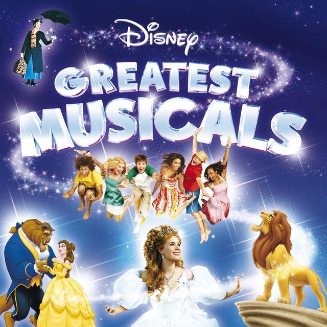 Album cover art for Disney Greatest Musicals