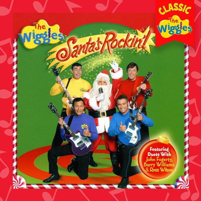 Album cover art for Santa's Rockin!