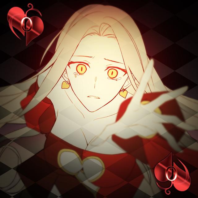 Album cover art for Anti-Queen of Hearts