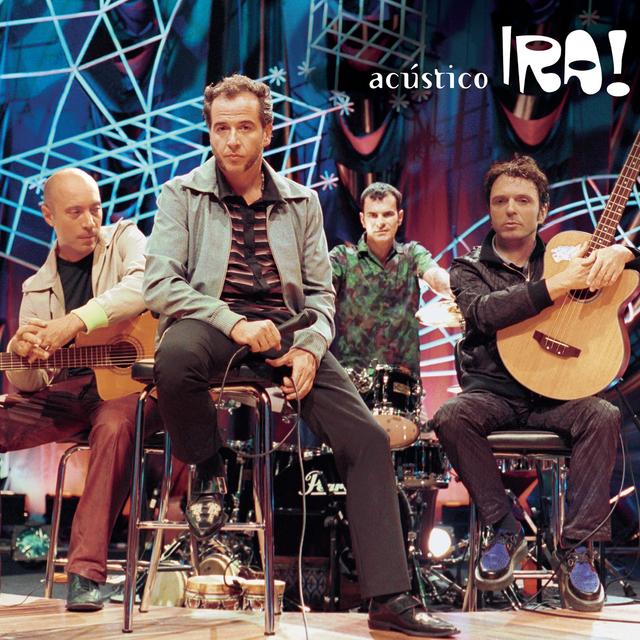 Album cover art for Acústico Ira!