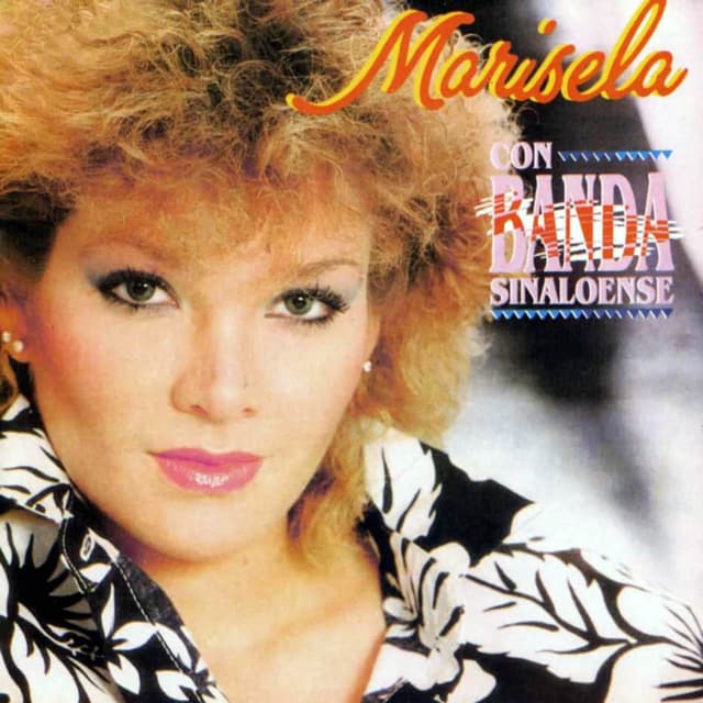 Album cover art for Marisela con Banda Sinaloense
