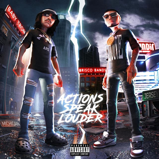 Album cover art for Actions Speak Louder