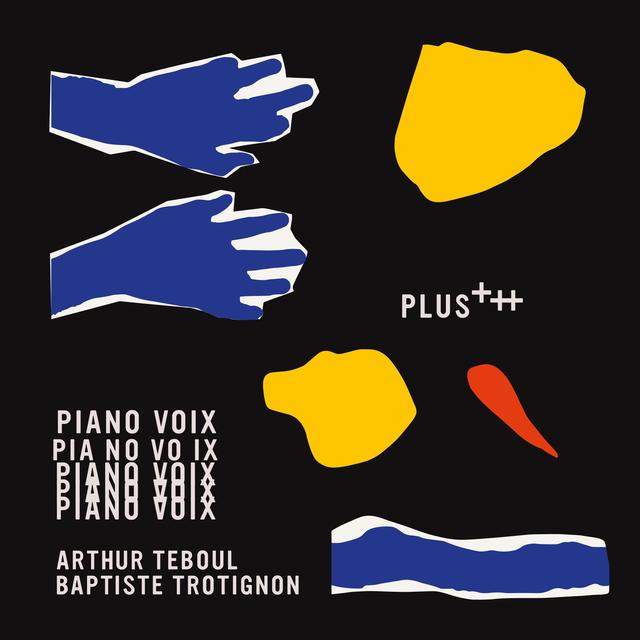 Album cover art for Piano Voix Plus