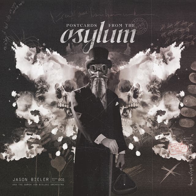 Album cover art for Postcards from the Asylum