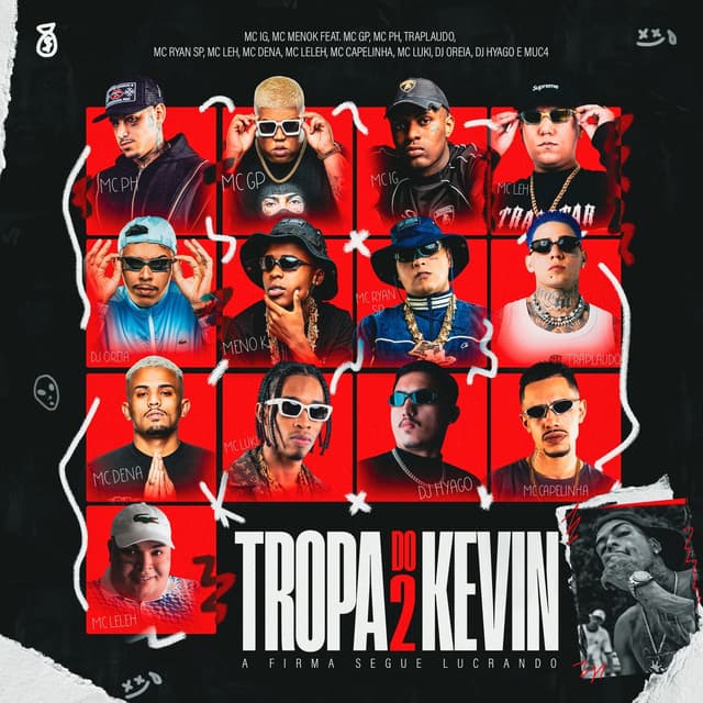 Album cover art for Tropa do Kevin 2