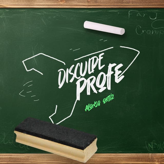 Album cover art for Disculpe Profe