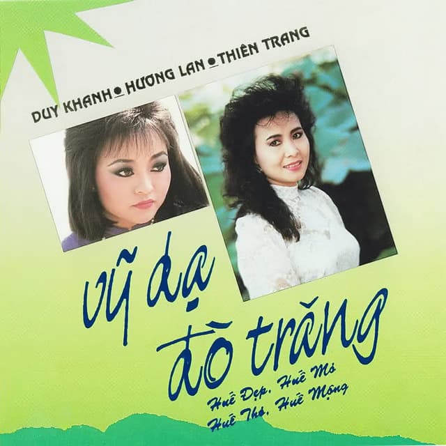 Album cover art for Vỹ Dạ đò trăng