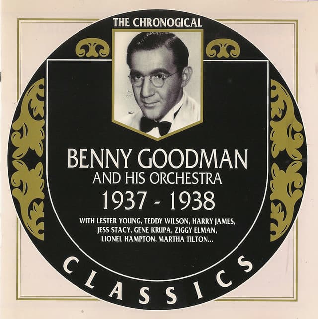 Album cover art for The Chronological Classics: Benny Goodman and His Orchestra 1937-1938