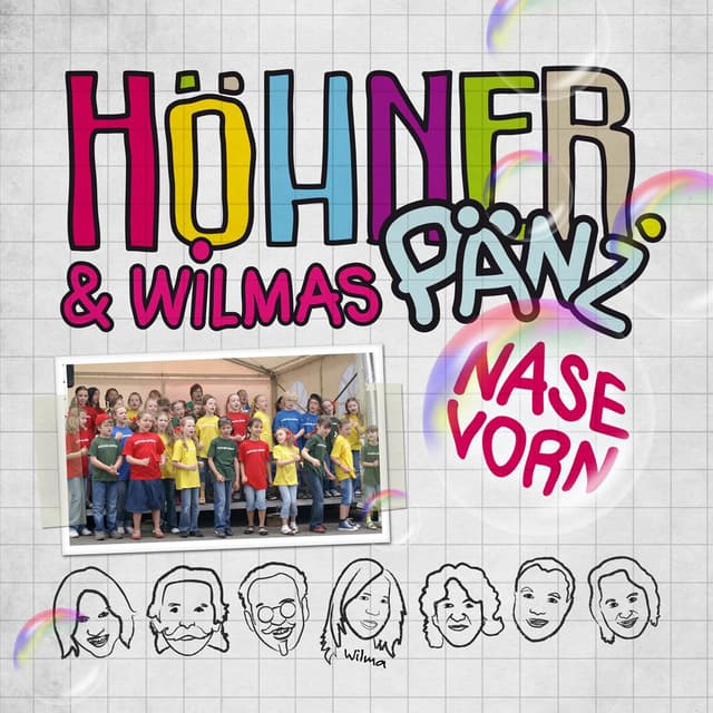 Album cover art for Nase Vorn