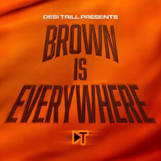 Album cover art for DESI TRILL Presents...Brown Is Everywhere