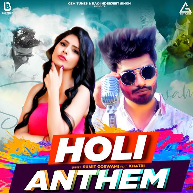 Album cover art for Holi Anthem