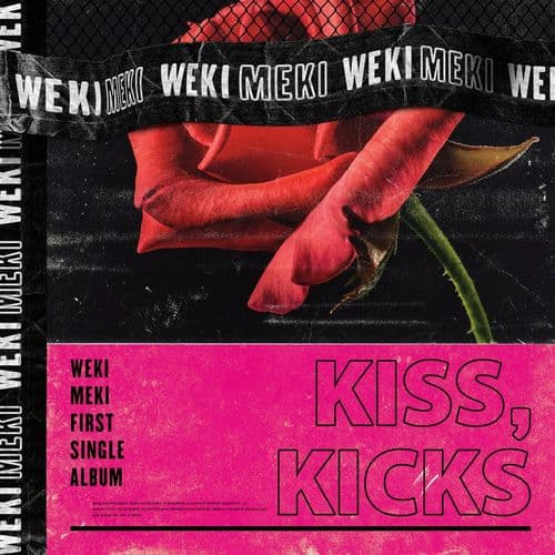Album cover art for KISS, KICKS