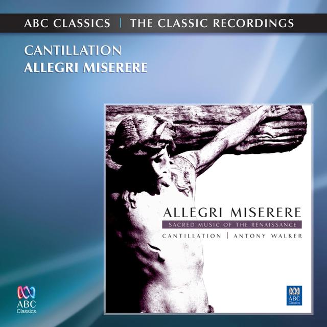 Album cover art for Allegri Miserere: Sacred Music of the Renaissance