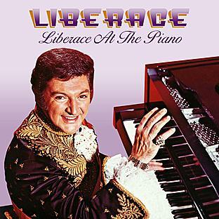 Album cover art for Liberace At The Piano