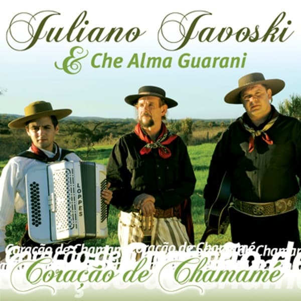 Album cover art for Coração de Chamamé